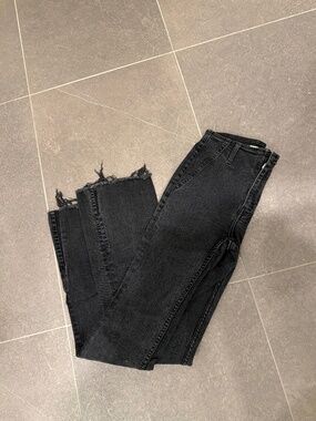 Free people black flare jean